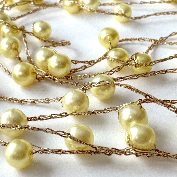 Crochet Bead Necklaces Set of 2 Handmade Jewelry - Picture 4 of 11